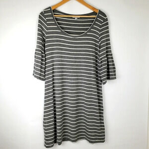 BB Dakota Shades Of Cool Stripe Dress